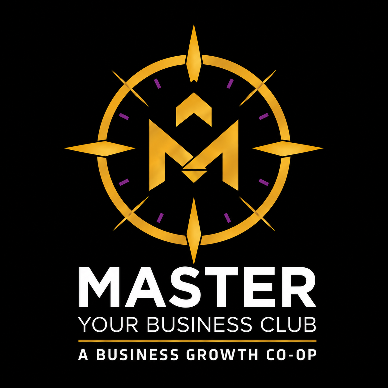 MYBC - Master Your Business Club compass logo